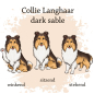Preview: Motivauswahl für die Impfpasshülle Collie Langhaar dark sable